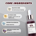 12% AHA + BHA + PHA + LHA Peeling Solution 30ml - Image 5
