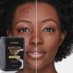 African Black Soap with Shea Butter 100g - Image 5
