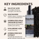 Black Rice Bran Water H+ Niacinamide Ampoule 60ml - Image 4